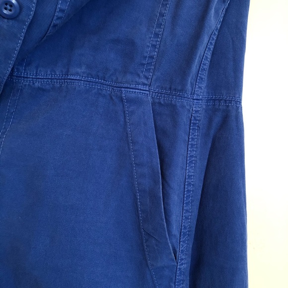 NWT JCrew Factory Drapey Oxford Shirt Dress, XS - Picture 5 of 5